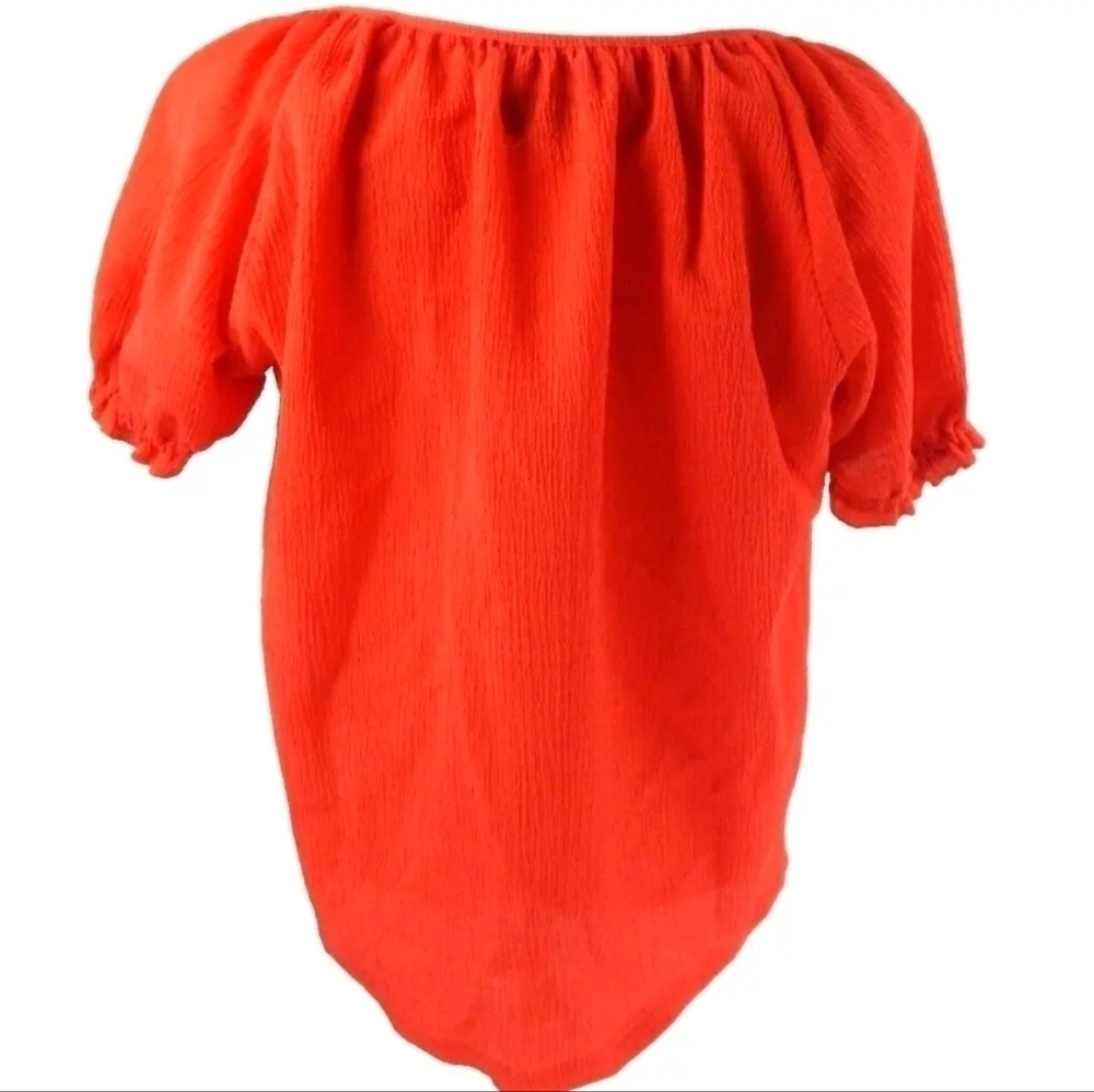 Madewell Texture Thread Peasant Top - image 4